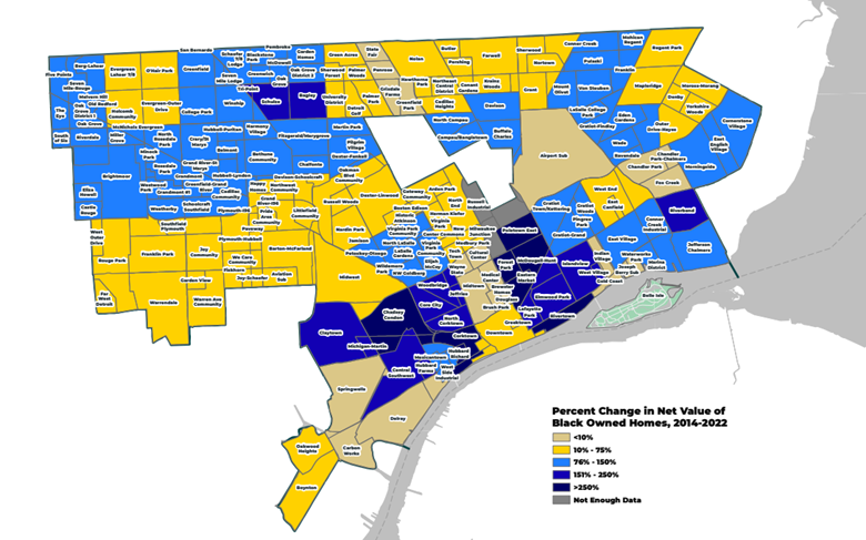 Um Study Detroit S Black Homeowners Gained Nearly 3b In Real Estate